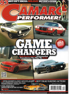 CAMARO PERFORMERS 2011 DEC - DRAG RACING ACTION, FUEL-INJ SM BLK